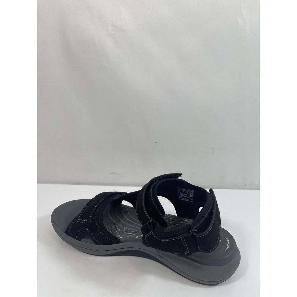 Clarks Mira Bay Shoes Women's Size 8W Black Cloudsteppers Sandals New Box - Picture 4 of 14